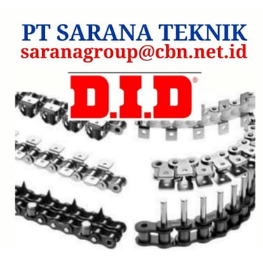 Jual Rantai D.I.D chain, Tsubaki chain, Link Belt chain, Nikken Chain, Hitachi chain Terpercaya