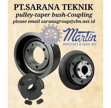 Jual Martin Pulley, jual NBK Pulley, jual Fenner Taperlock