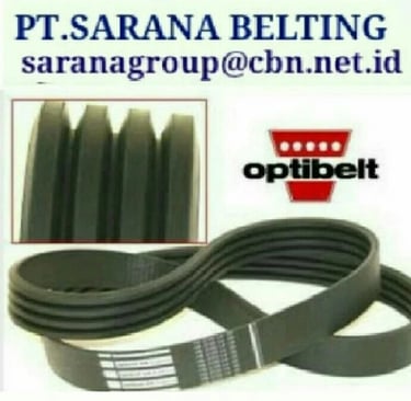 Jual Bando VBelt, Jual Gates VBelt, Jual Optibelt VBelt.
