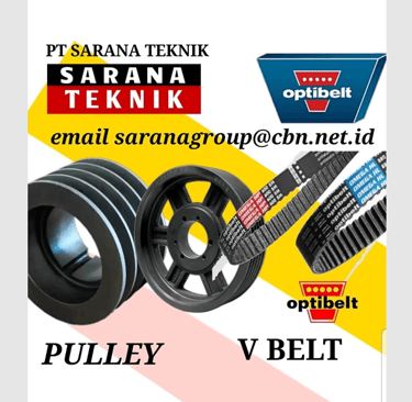 Jual Bando VBelt, Jual Gates VBelt, Jual Optibelt VBelt.