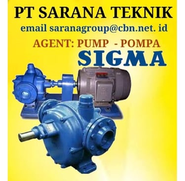 Jual KSB Centrifugal Pump, jual Sigma Gear Pump, jual Grundfos Submersible Pump.