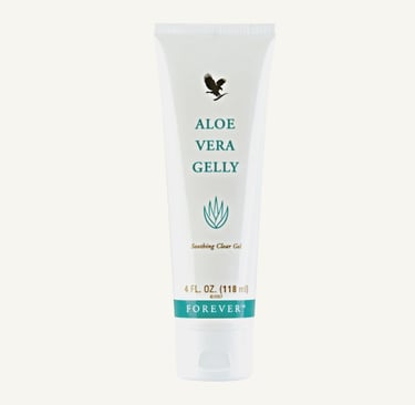 Aloe Vera Gelly Forever – Gelée d’aloe Vera la plus concentrée et naturelle - multiples utilisation, trousse à pharmacie, usa
