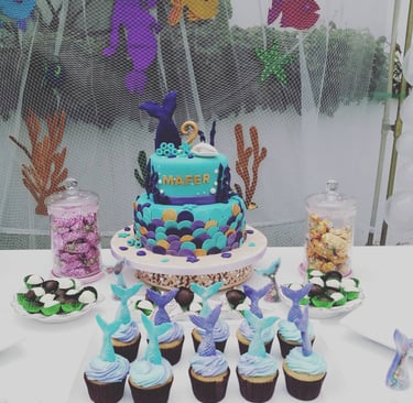 decoración temática paar cumpleaños