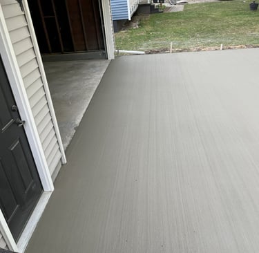 Concrete Driveway Installation in Genesee County, Michigan