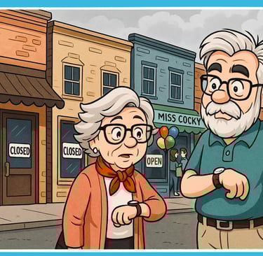 Opa and E.B discover that the Historic District is mostly closed