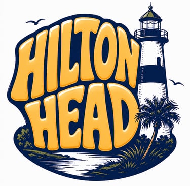 An image of the Hilton Head Island icon created by Opa for the Palmetto Places Collection