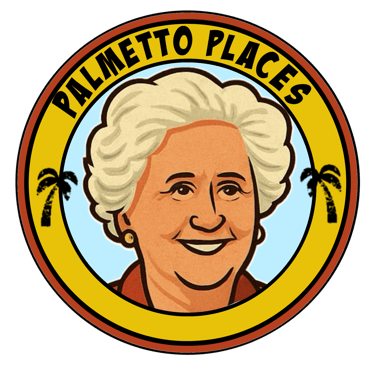 Mother Martha enthroned in the Palmetto Places Circle of Honor for her famous “Nanner Puddin!”