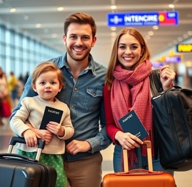 Como Preparar Seu Filho para a Primeira Viagem Internacional