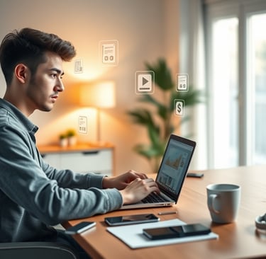 Como Vender Produtos Digitais e Ganhar Dinheiro em Casa