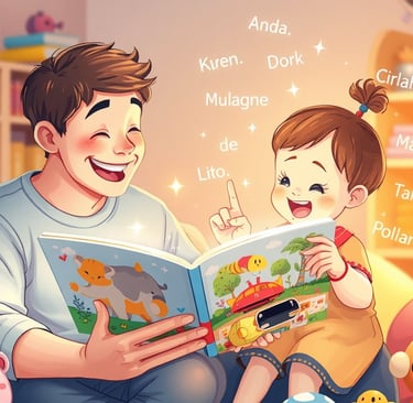 Leitura para crianças aprender inglês e bilinguismo infantil