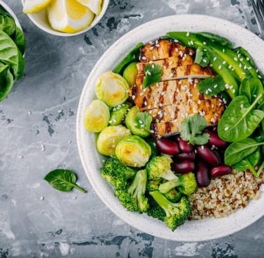 menopause weight loss meal plan, high protein high fiber meal plan for women.