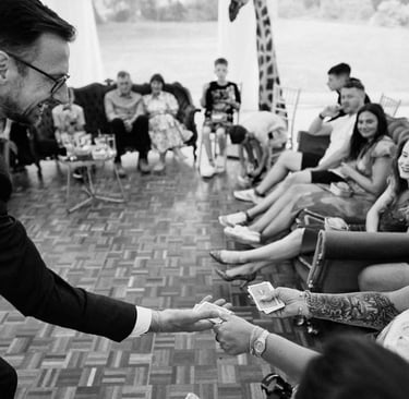magician for wedding reception