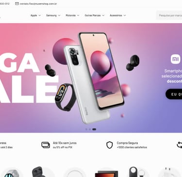 Desktop Loja Virtual Smartphone