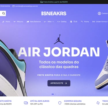 Desktop Loja Virtual de Tênis
