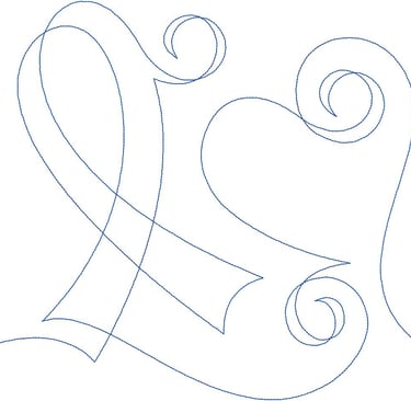 HEARTS AND RIBBONS Urban Elementz