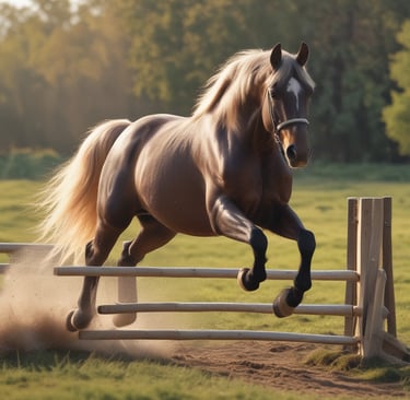 A sleek digital card featuring bold Arabic calligraphy symbolizing courage, glowing with vibrant colors.