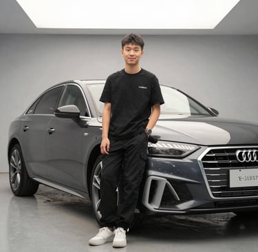 A diverse group of smiling clients celebrating their new car keys.