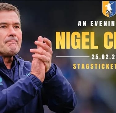 An Evening with Nigel Clough - 25th Feb