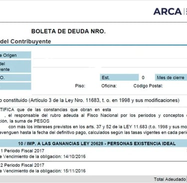 Cómo impugnar una boleta de deuda