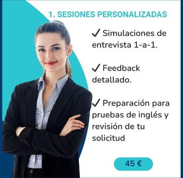 Curso 1: Simulaciones 1-a-1, feedback, revisión solicitud TCP y azafatas de vuelo. CrewPassAlicante