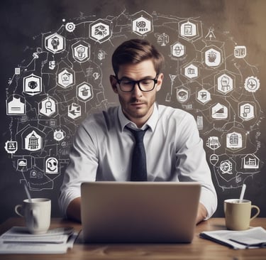 macbook pro on brown wooden table