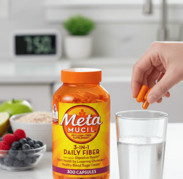 Psyllium Husk Fiber Capsules