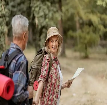 Camino rodeado de naturaleza en el Maresme ideal para pasear