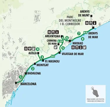 Mapa Argentona
