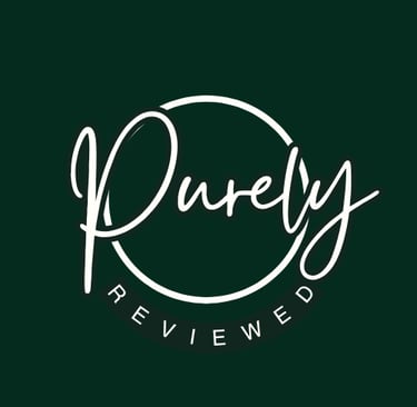 Purely Reviewed logo – honest product reviews and beauty tips.