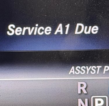 Mercedes Service A due