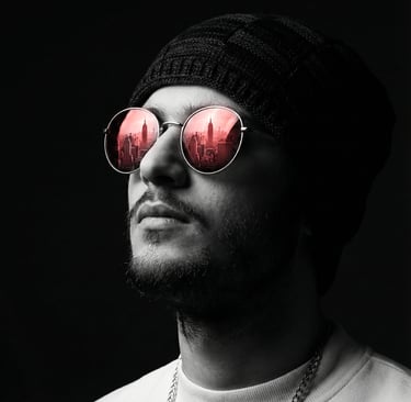 Professional portrait photography in Riyadh for modern headshots and personal branding at PhotoHome