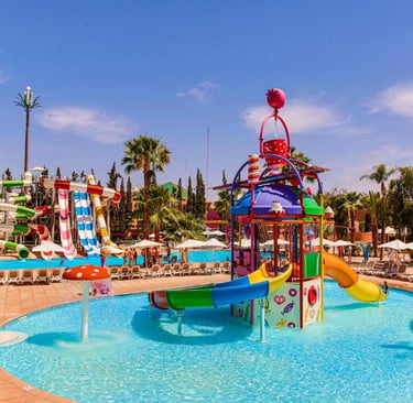 Amenagement aquapark au Maroc