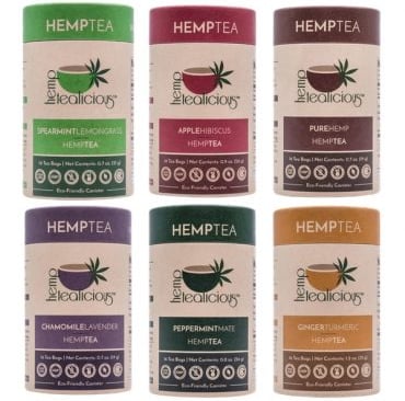 Hemptealicous a unique selection of hemp tea