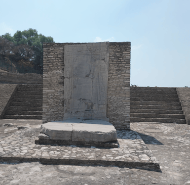 Altar in Cholula Pyramid Complex