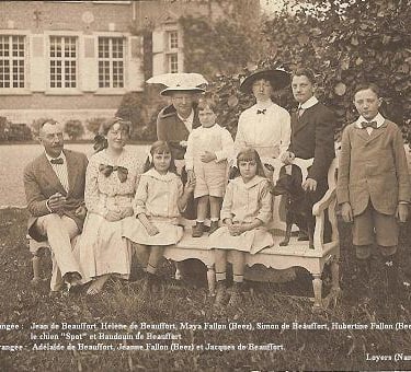 Reproduction d'une peinture d'Arsène Degrune "Haillon"