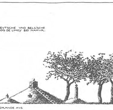 Mausolée de Limoy (1920 ?) aujourd'hui disparu