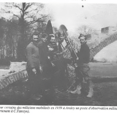 Mausolée de Limoy (1920 ?) aujourd'hui disparu