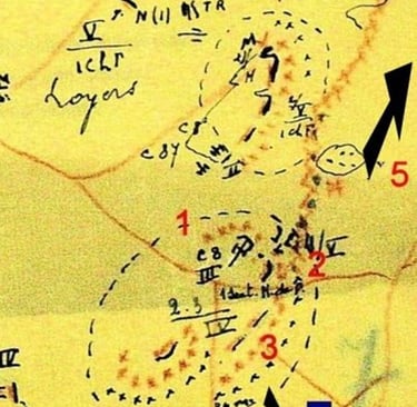 Le point d'appui C à Loyers