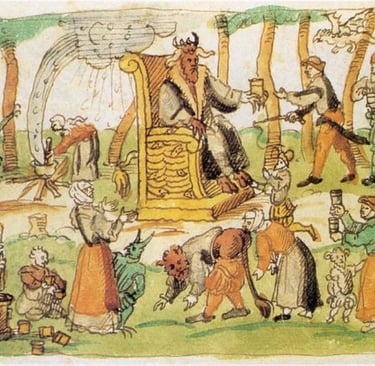 Sabbat de sorcières. Chronique de Johann Jakob Wick (xvie siècle)