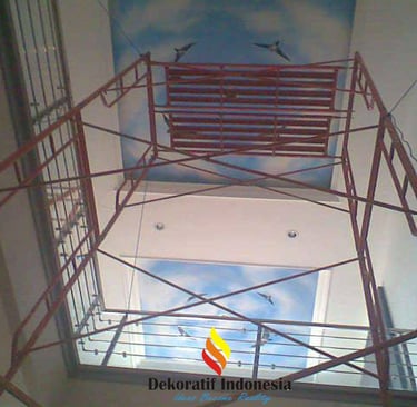 Jasa Lukis Awan Di Mall
