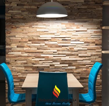 Jasa Wood Panel Ruang Makan