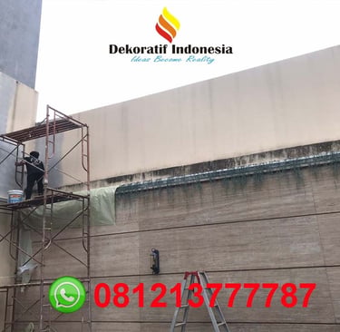 Jasa Cat Tekstur Dinding Yogyakarta