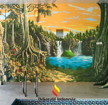 Jasa Mural Kolam Renang
