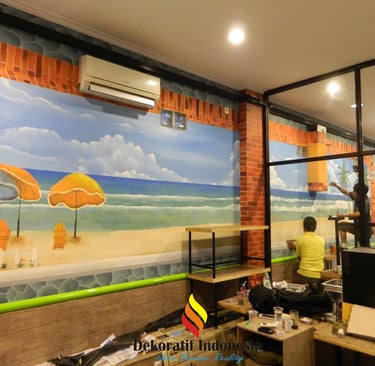Jasa Mural Cafe