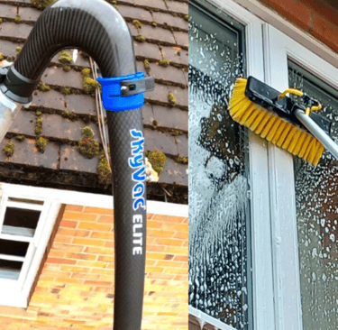 window cleaning and gutter clearing in Hastings