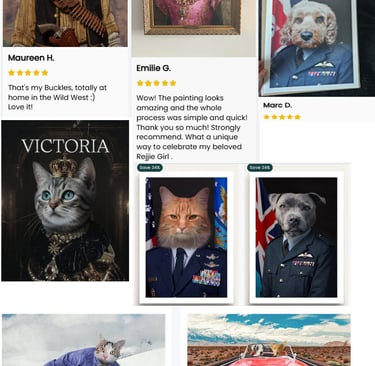 Purr & Mutt Pet Custom Pet Portraits