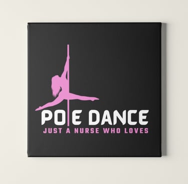 Pole Dance Nurse Design