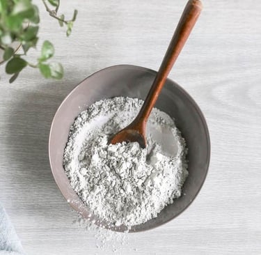 Balayage à l'argile