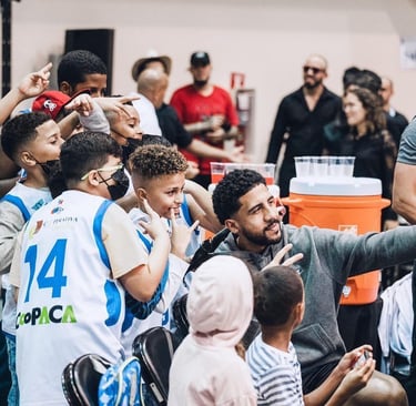 Jorge Matos- Hoop Warrior- Children fans.