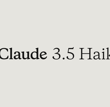 Introducing Claude 3.5 Haiku: The Next Generation of High-Speed AI